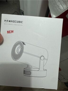 White Multimedia Projector - Portable Home Theater